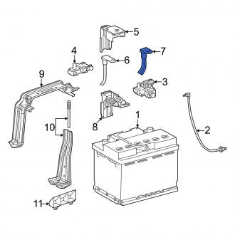 New OEM Battery Cable Fits, 2024 Lexus RX - Part # 8216548180