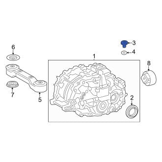 New OEM Genuine Lexus, Rear Differential Housing Fill Plug - Part # 9034118023