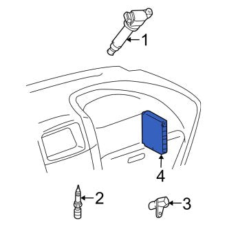 New OEM Engine Control Module Fits, 2003 Lexus ES - Part # 8966633444