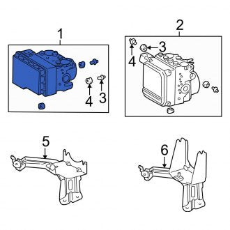 New OEM ABS Hydraulic Assembly Fits, 2004 Lexus ES - Part # 4405033091