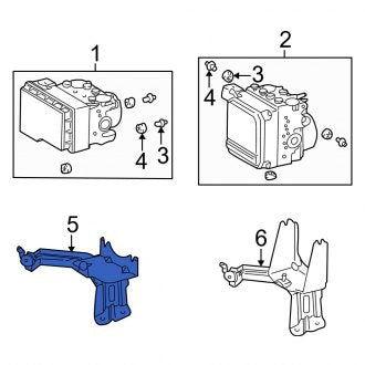 New OEM ABS Modulator Bracket Fits, 2002-2006 Lexus ES - Part # 4459033080