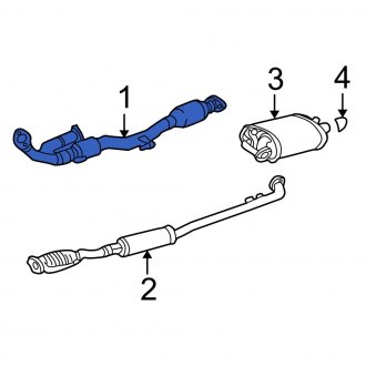 New OEM Catalytic Converter Fits, 2002-2003 Lexus ES - Part # 174100A420