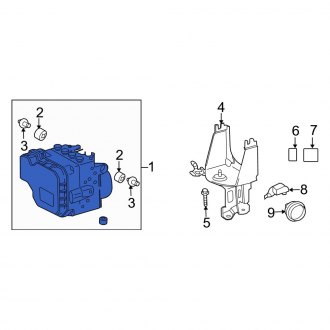 New OEM ABS Hydraulic Assembly Fits, 2010-2011 Lexus ES - Part # 4405033370