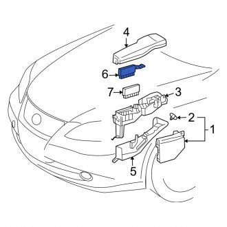 New OEM Fusible Link Fits, 2007-2012 Lexus ES - Part # 8262007080