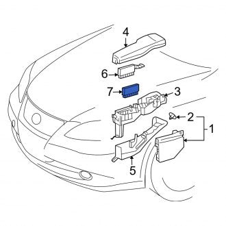 New OEM Fusible Link Fits, 2007-2012 Lexus ES - Part # 8262007090