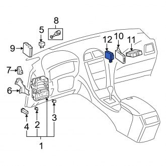 New OEM Accessory Power Relay Fits, 2007-2012 Lexus ES - Part # 8594033140