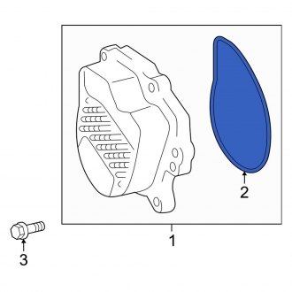 New OEM Genuine Lexus, Engine Water Pump Gasket - Part # 1627136020