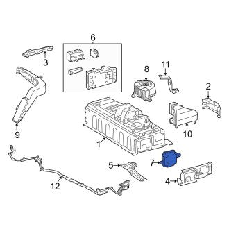 New OEM Drive Motor Battery Voltage Sensor Fits, 2013-2018 Lexus ES - Part # 8989233020