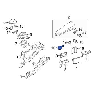 New OEM Fuse Holder Fits, 2013-2018 Lexus ES - Part # 8262033070