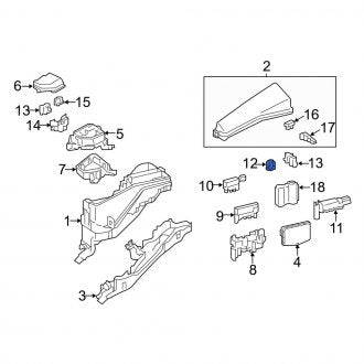 New OEM Fuse Holder Fits, 2013-2018 Lexus ES - Part # 8261033090