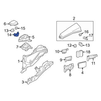 New OEM Fuse Holder Fits, 2013-2018 Lexus ES - Part # 8262033060