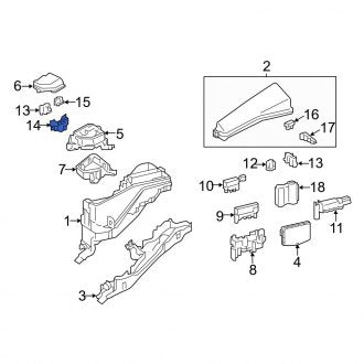 New OEM Fuse Holder Fits, 2013-2018 Lexus ES - Part # 8262033080