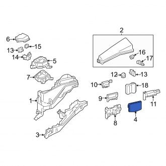 New OEM Junction Block Fits, 2013-2017 Lexus ES - Part # 8272033381