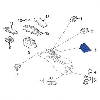 New OEM Traction Control Switch Fits, 2013-2018 Lexus ES - Part # 8401033010A1