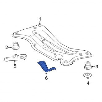 New OEM Floor Jack Bracket Fits, 2016-2018 Lexus ES - Part # 5833906030