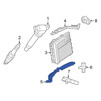 New OEM Lower Engine Control Module Fits, 2019-2024 Lexus ES - Part # 8966833260