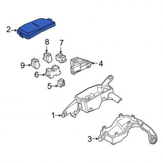 New OEM Right Upper Fuse and Relay Center Cover Fits, 2019-2022 Lexus ES - Part # 8266233630