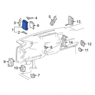 New OEM Junction Block Fits, 2019-2024 Lexus ES - Part # 8273033Q30