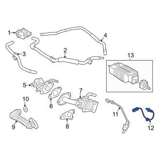 New OEM Rear Oxygen Sensor Fits, 2019-2024 Lexus ES - Part # 8946733210