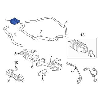 New OEM Vapor Canister Purge Solenoid Fits, 2021-2024 Lexus ES - Part # 25860F0010