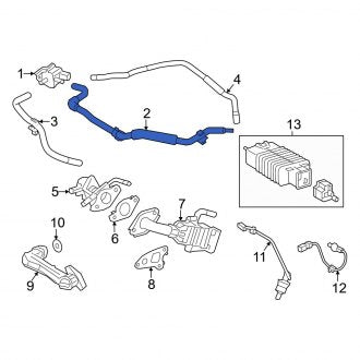 New OEM Evaporative Emissions System Lines Fits, 2019-2024 Lexus ES - Part # 23820F0150