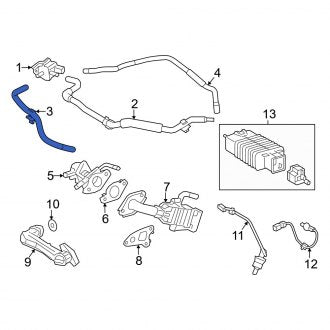 New OEM Evaporative Emissions System Lines Fits, 2021-2024 Lexus ES - Part # 23826F0071