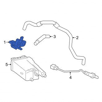 New OEM Vapor Canister Purge Solenoid Fits, 2019-2020, 2022-2024 Lexus ES - Part # 258600P030