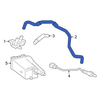 New OEM Evaporative Emissions System Lines Fits, 2019-2024 Lexus ES - Part # 238260P270