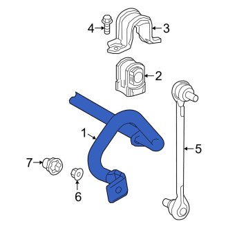 New OEM Front Suspension Stabilizer Bar Fits, 2019-2020 Lexus ES - Part # 4881133240