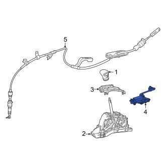 New OEM Automatic Transmission Shift Indicator Fits, 2019-2024 Lexus ES - Part # 3597833320