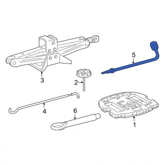 New OEM Wheel Lug Wrench Fits, 2019-2022 Lexus ES - Part # 915030020