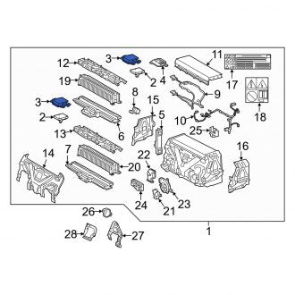 New OEM Drive Motor Battery Pack Insulator Fits, 2018-2024 Lexus LC - Part # G92PC11010