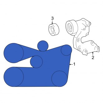 New OEM Serpentine Belt Fits, 2019-2024 Lexus ES - Part # 90916A2026