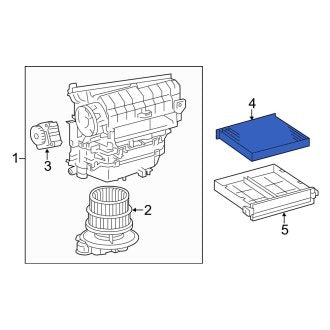 New OEM Cabin Air Filter Fits, 2013-2020 Lexus GS - Part # 8713930100