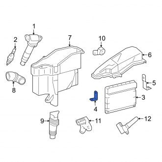 New OEM Genuine Lexus, Front Engine Control Module Bracket (8966830280) - Part # 8966830280