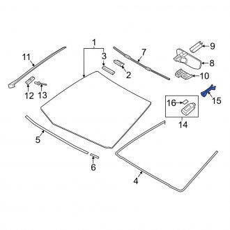 New OEM Genuine Lexus, Rain Sensor Cap - Part # 8994324010