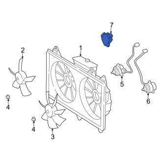 New OEM Engine Cooling Fan Controller Fits, 2001-2006 Lexus LS - Part # 8925730040