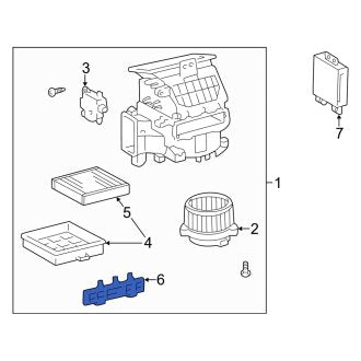 New OEM Cabin Air Filter Cover Fits, 2004-2006 Lexus LS - Part # 8850850080