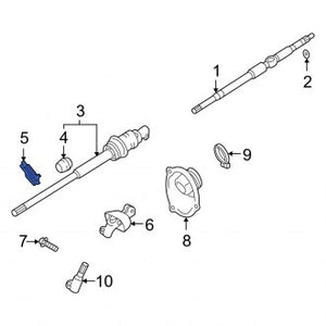 New OEM Genuine Lexus, Steering Column Bracket - Part # 4579950010