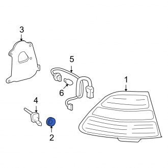 New OEM Genuine Lexus, Tail Light Housing Seal - Part # 8155432150