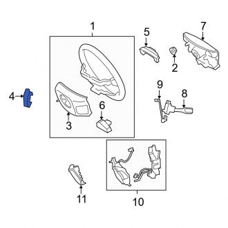 New OEM Genuine Lexus, Steering Wheel Plug - Part # 4518650060