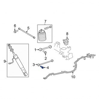 New OEM Genuine Lexus, Lower Suspension Control Arm Bolt - Part # 9011914118