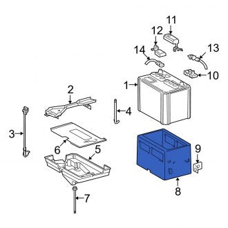 New OEM Battery Terminal Cover Fits, 2008-2011 Lexus GS - Part # 2889931120