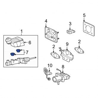 New OEM Engine Decal Fits, 2002-2006 Lexus ES - Part # 4725516010