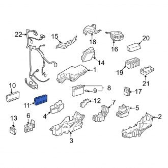 New OEM Fuse and Relay Center Fits, 2007-2011 Lexus GS - Part # 8264147020