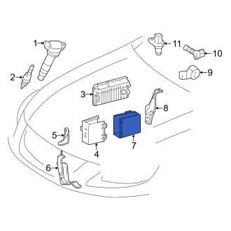 New OEM Rear Engine Control Module Fits, 2013-2019 Lexus GS - Part # 8277430080