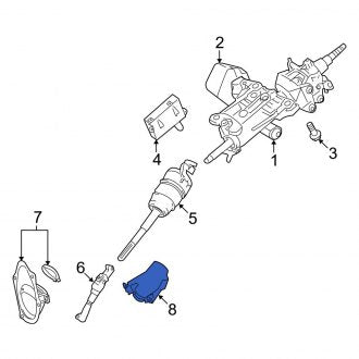 New OEM Lower Steering Coupling Boot Fits, 2006-2011, 2013-2020 Lexus GS - Part # 4529230100