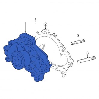 New OEM Engine Water Pump Fits, 1994-1996, 2002-2006 Lexus ES - Part # 1610029085