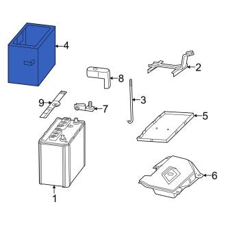 New OEM Genuine Lexus, Battery Cover - Part # 7446148030