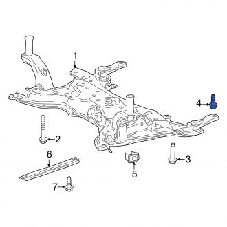 New OEM Genuine Lexus, Suspension Crossmember Bolt - Part # 9011914173